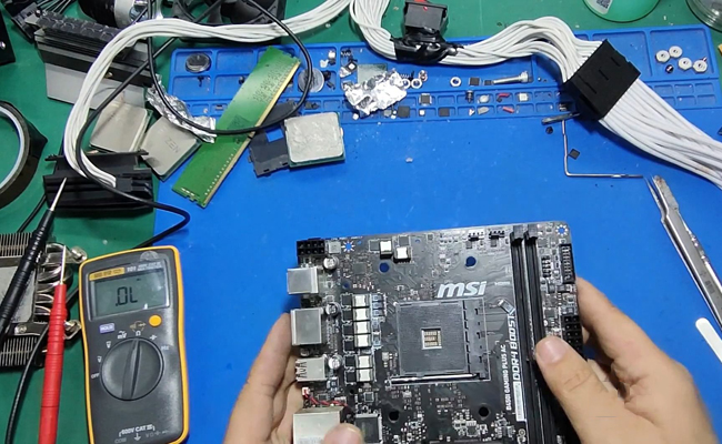 西安临潼区华硕电脑主板维修